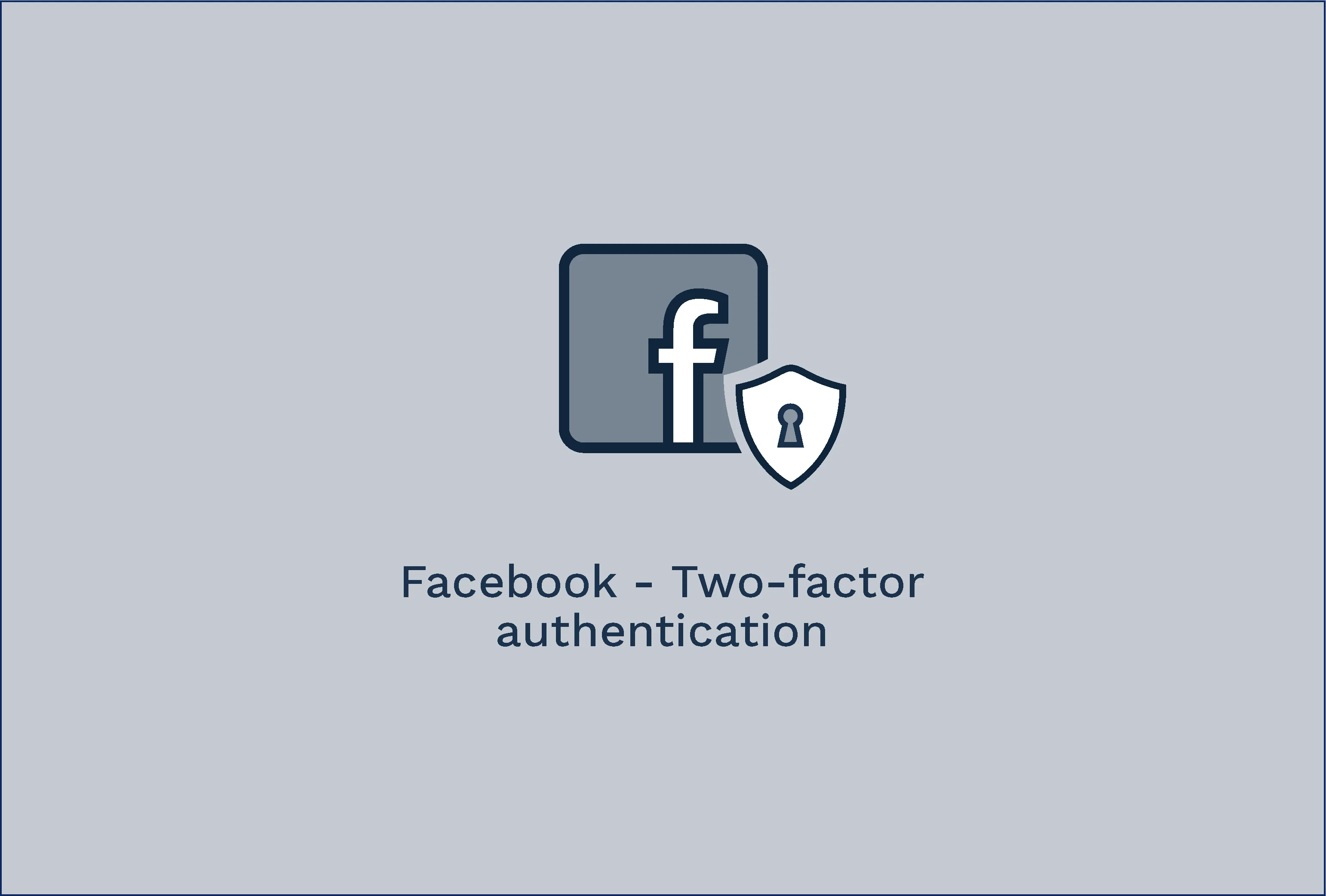 Two-factor authentication on Facebook on Vimeo