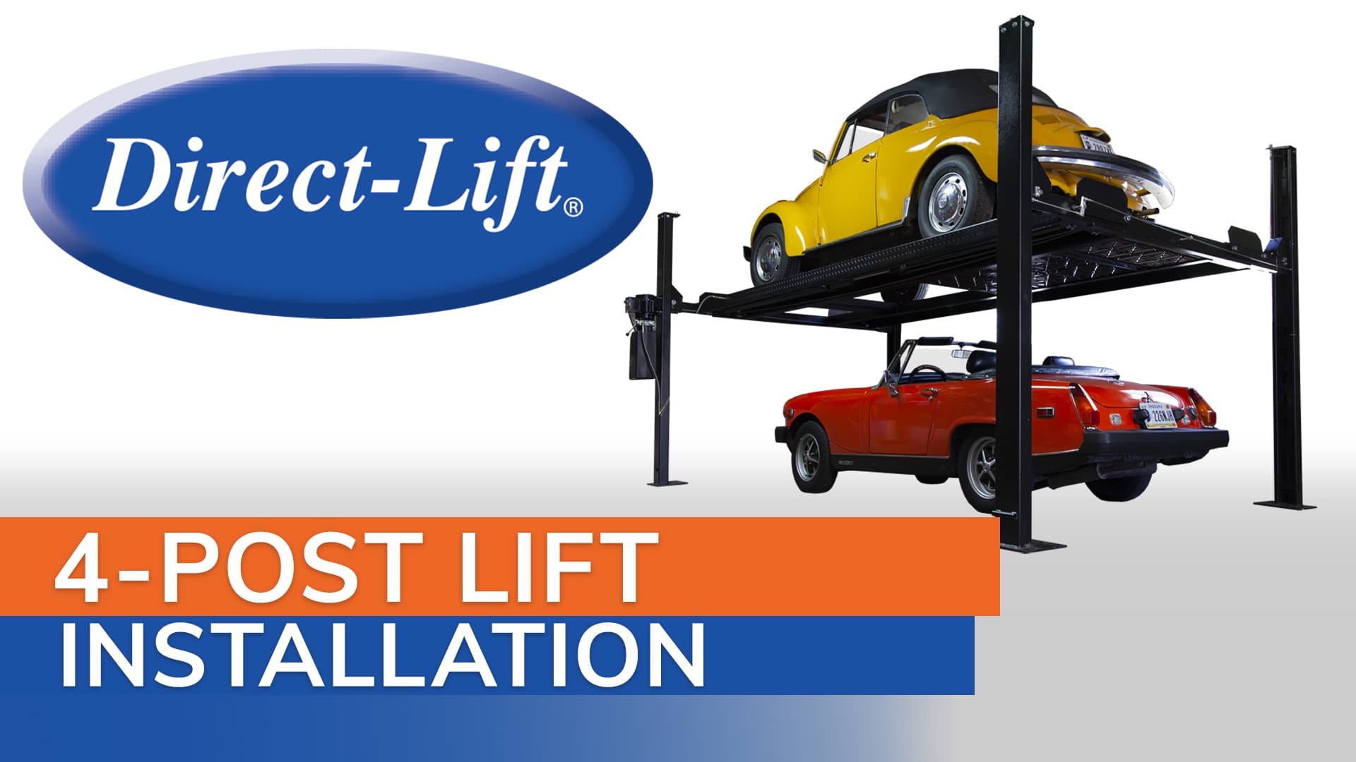 Direct Lift 4Post installation on Vimeo