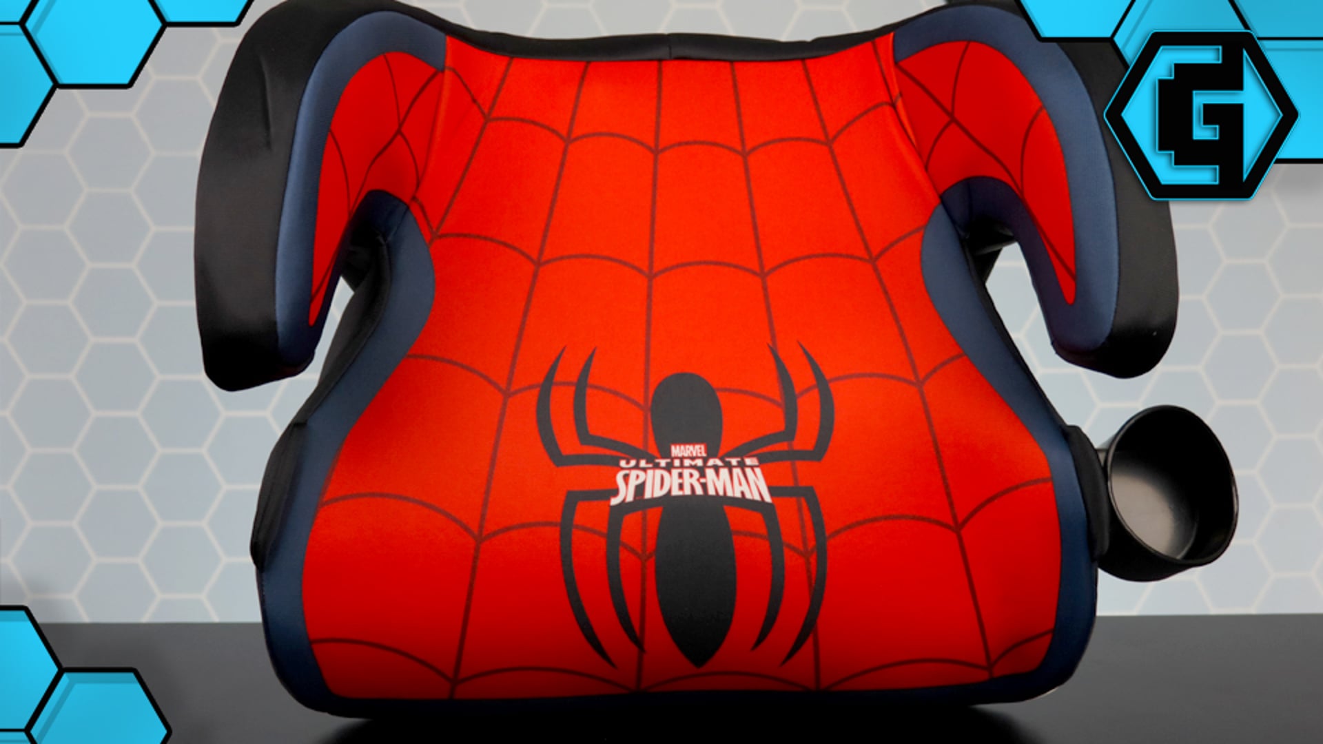 The Geekery View - KidsEmbrace Spider-Man Backless Booster
