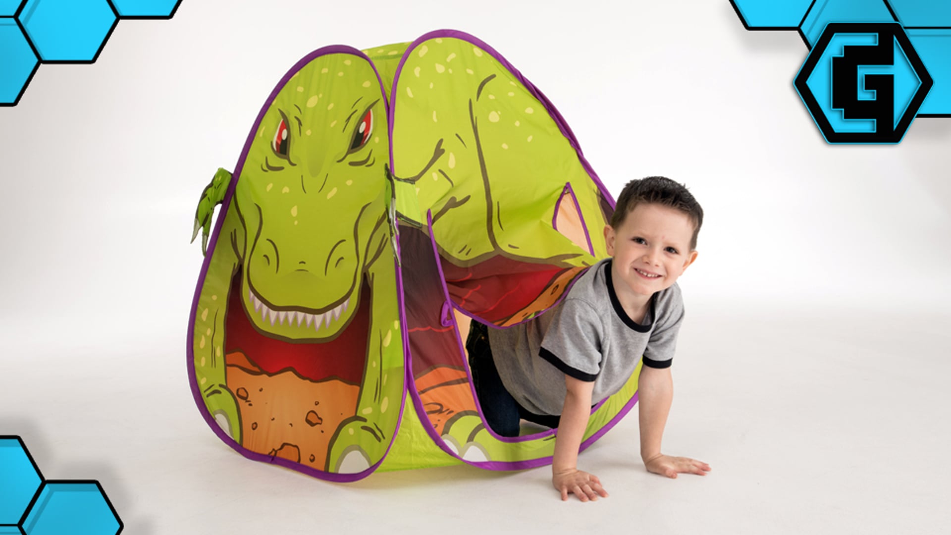 The Geekery View - Sunny Days Dino Tent