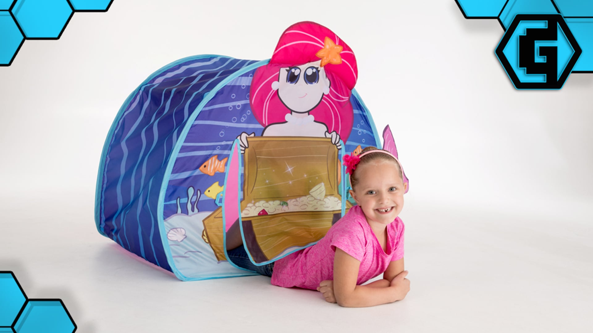 The Geekery View - Sunny Days Mermaid Tent