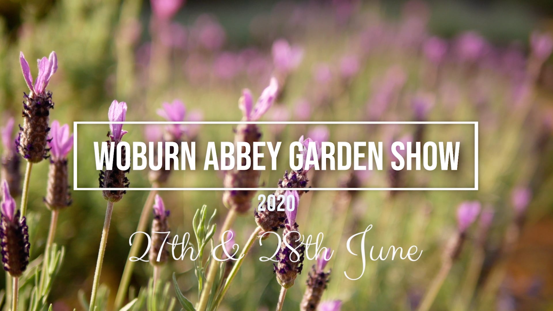 Woburn Abbey Flower Show 2020 Promotion Video