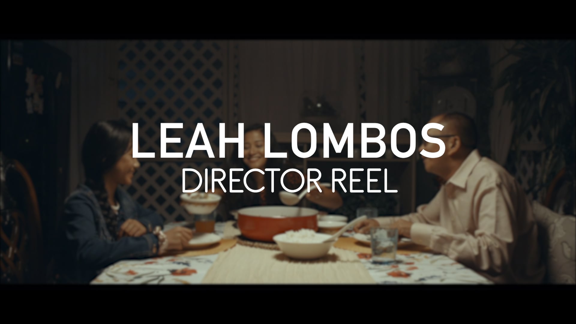 Leah Lombos - Director Reel 2019