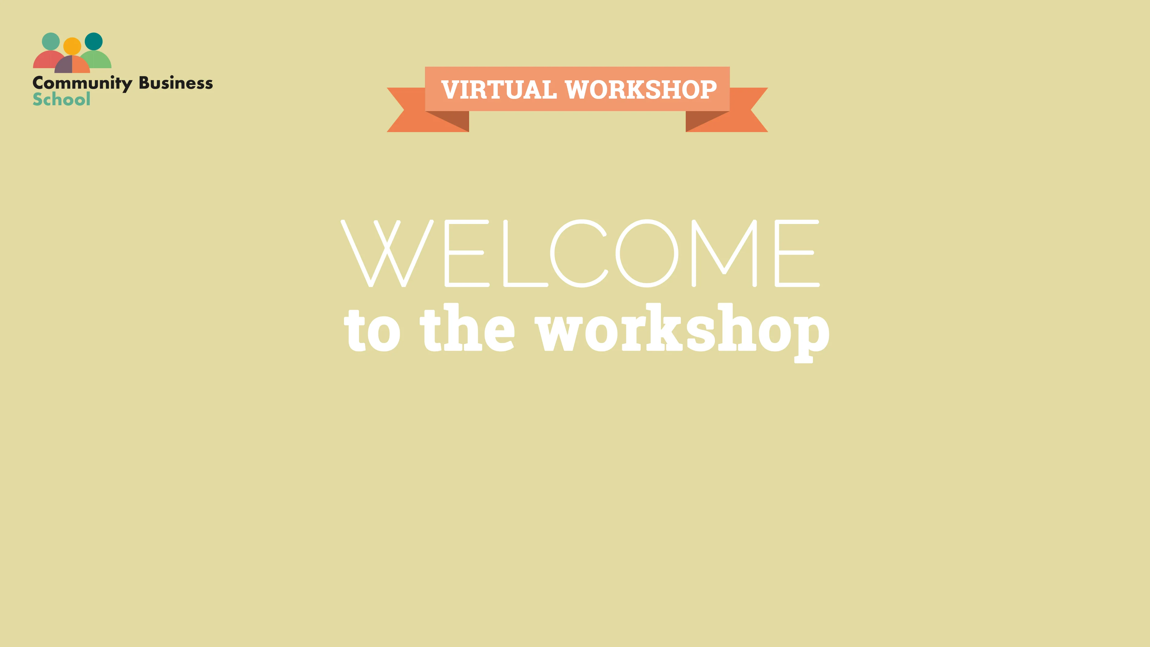 1 - Welcome To The Workshop on Vimeo