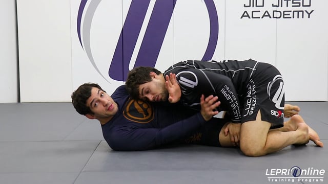 Kimura Attempt in Half Guard to Armbar Attempt to Rear Naked Choke