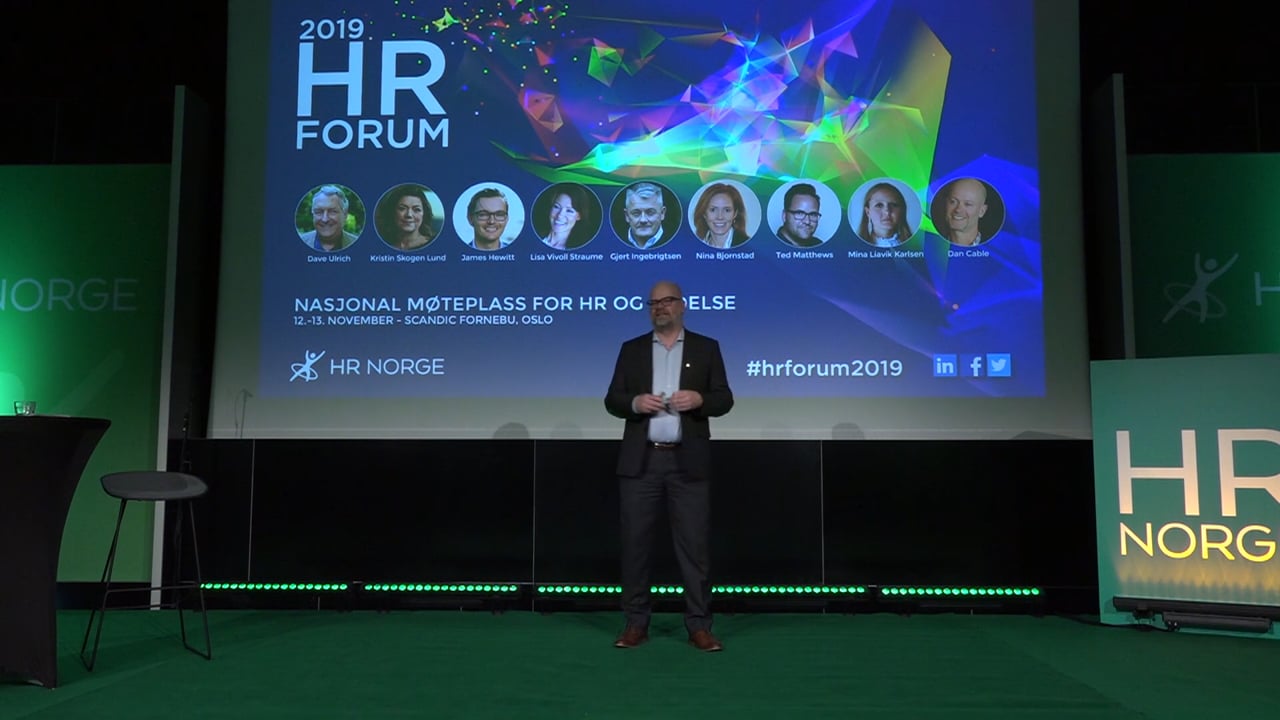 Åpningstale HR Forum 2019 - Even Bolstad