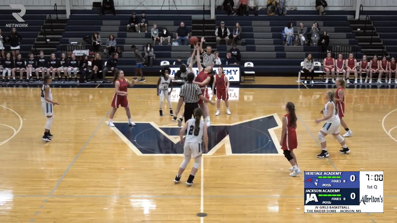 JV Girls Basketball-2019-Nov 14-Heritage