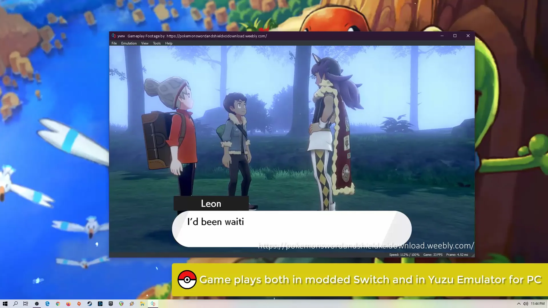 YUZU Pokemon Sword and Shield PC Gameplay, Yuzu EA