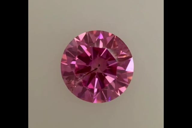 スーパーセール】 m67-0.134ct FANCY PURPLISH PINK i1 その他 - www