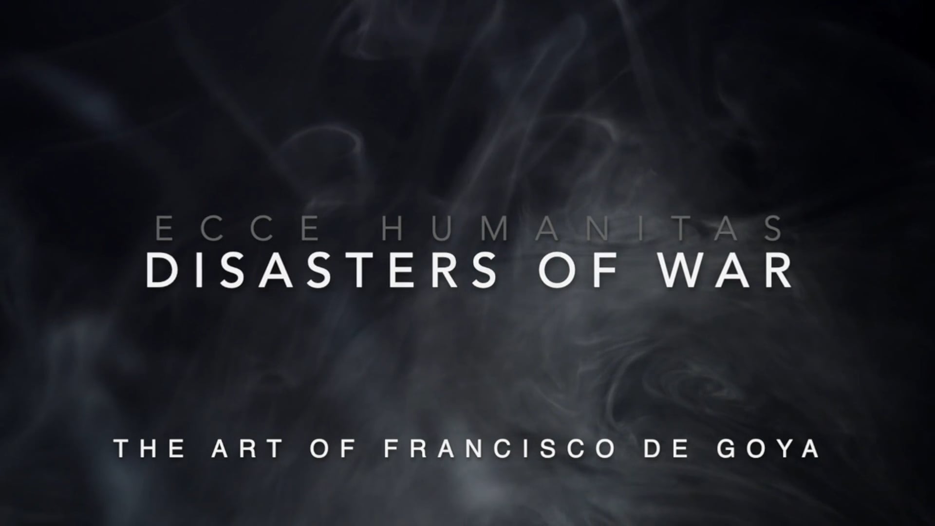Goya's Disasters of War: Narrated by Brad Evans