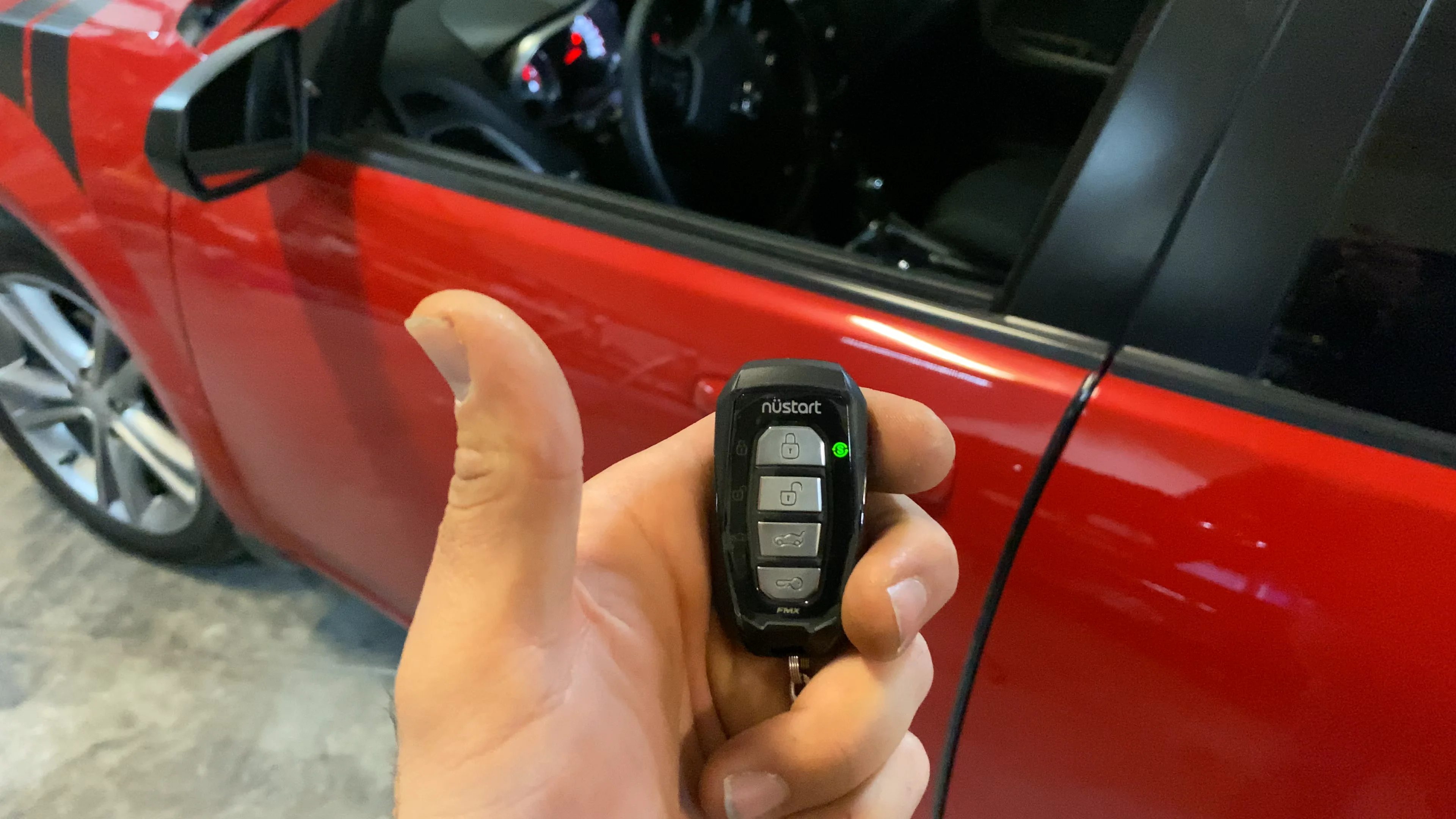 Nustart 2 way 4 button Remote Start on Vimeo
