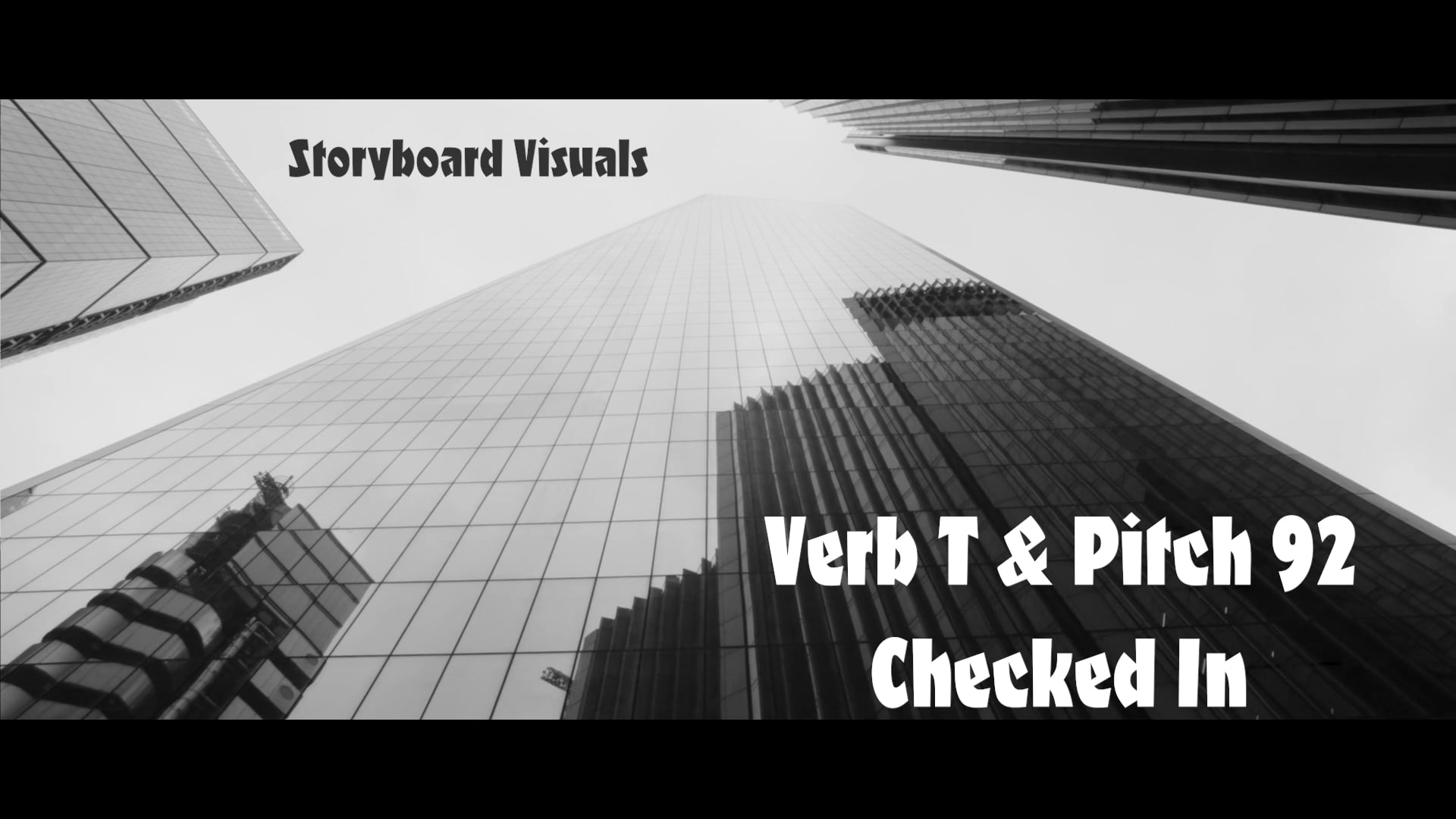 Verb T and Pitch 92 - Checked in