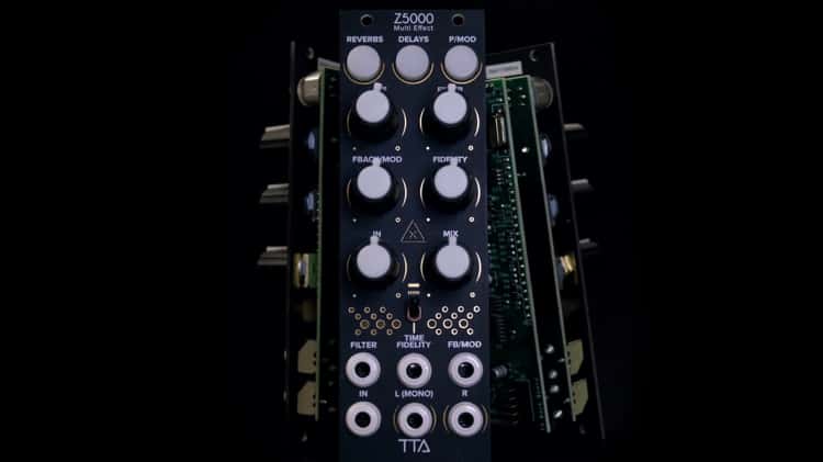 ECHOZ, ZVERB, Z5000: Tiptop Audio Multi Effects Modules