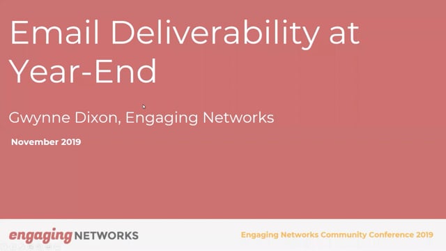 Email Deliverability At Year End 2019