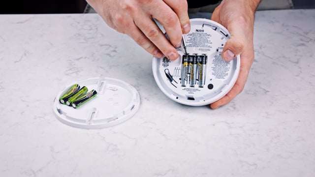 Smoke & Heat Detector Battery Replacement (2GIG)