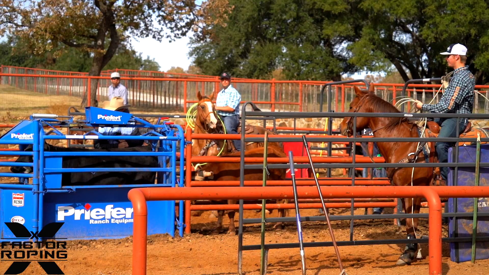 OTT 2019 NFR Practice Session with Ryan Motes, Chase Tryan and Brenten Hall Part 1