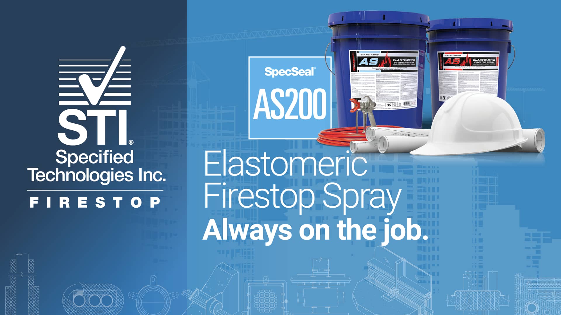 SpecSeal® AS200 Elastomeric Spray Always on the Job on Vimeo