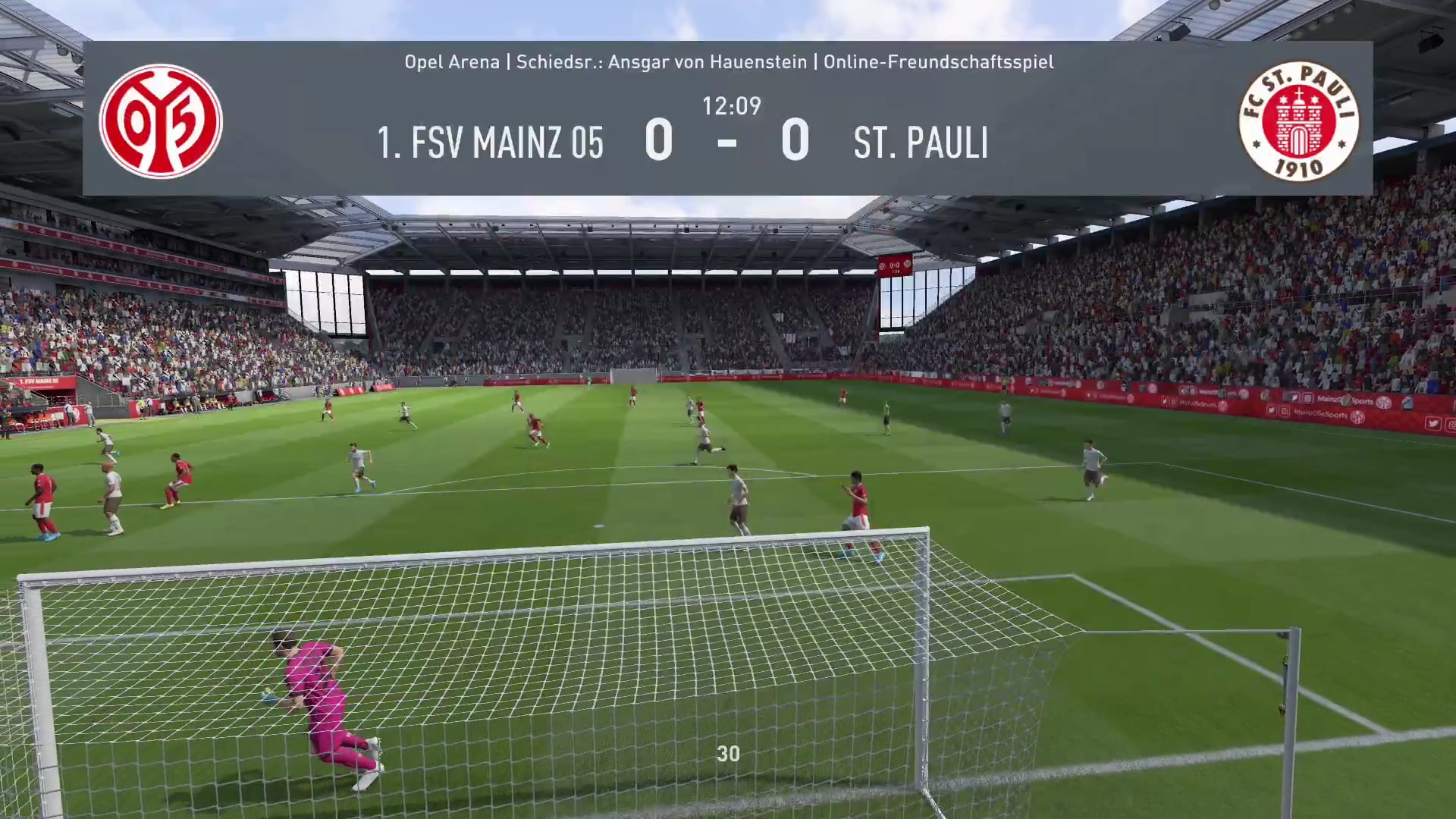 6. Spieltag 1. FSV Mainz 05 vs. FC St. Pauli, 2vs2, 18.11.2019 on Vimeo