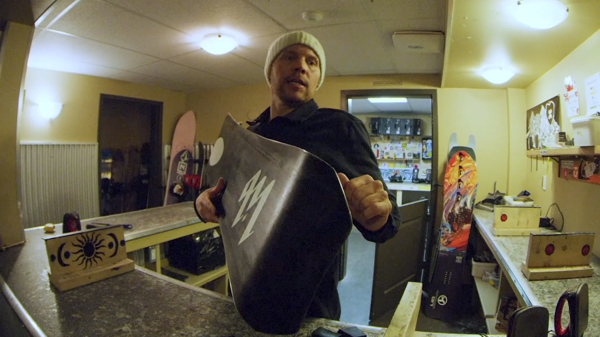 クイックシルバー トラビスライス アートオブフライトコラボ限定品 M