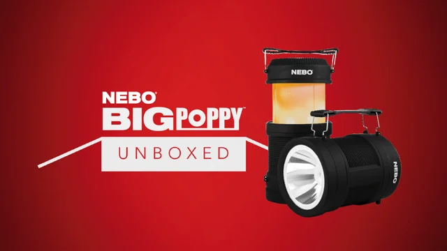 Nebo Poppy 300 Lumens Lantern and Spotlight #6555 – Custom Audio Shop