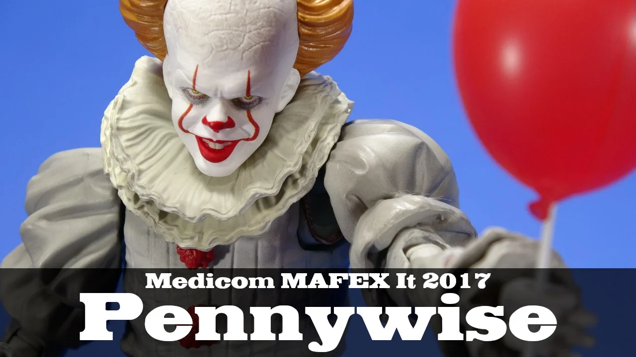 MAFEX Pennywise It 2017 Medicom Action Figure Review
