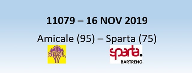 N1H 11079 Amicale Steinsel (95) - Sparta Bertrange (75) 16/11/2019