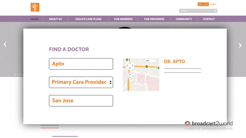 Santa Clara Family Health Plan — Member Website Tour animated product demo