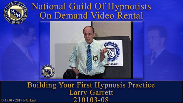National Guild of Hypnotists-Hypnosis Certification Training