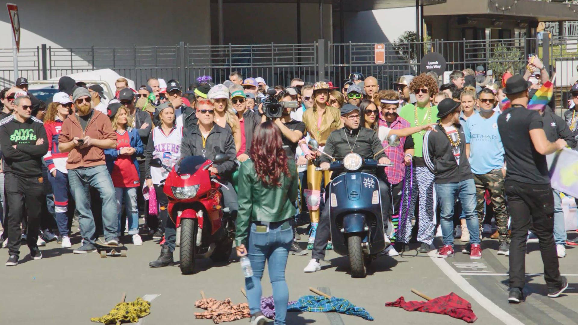 Behind the Scenes - The making of a corporate music video clip "Downtown"
