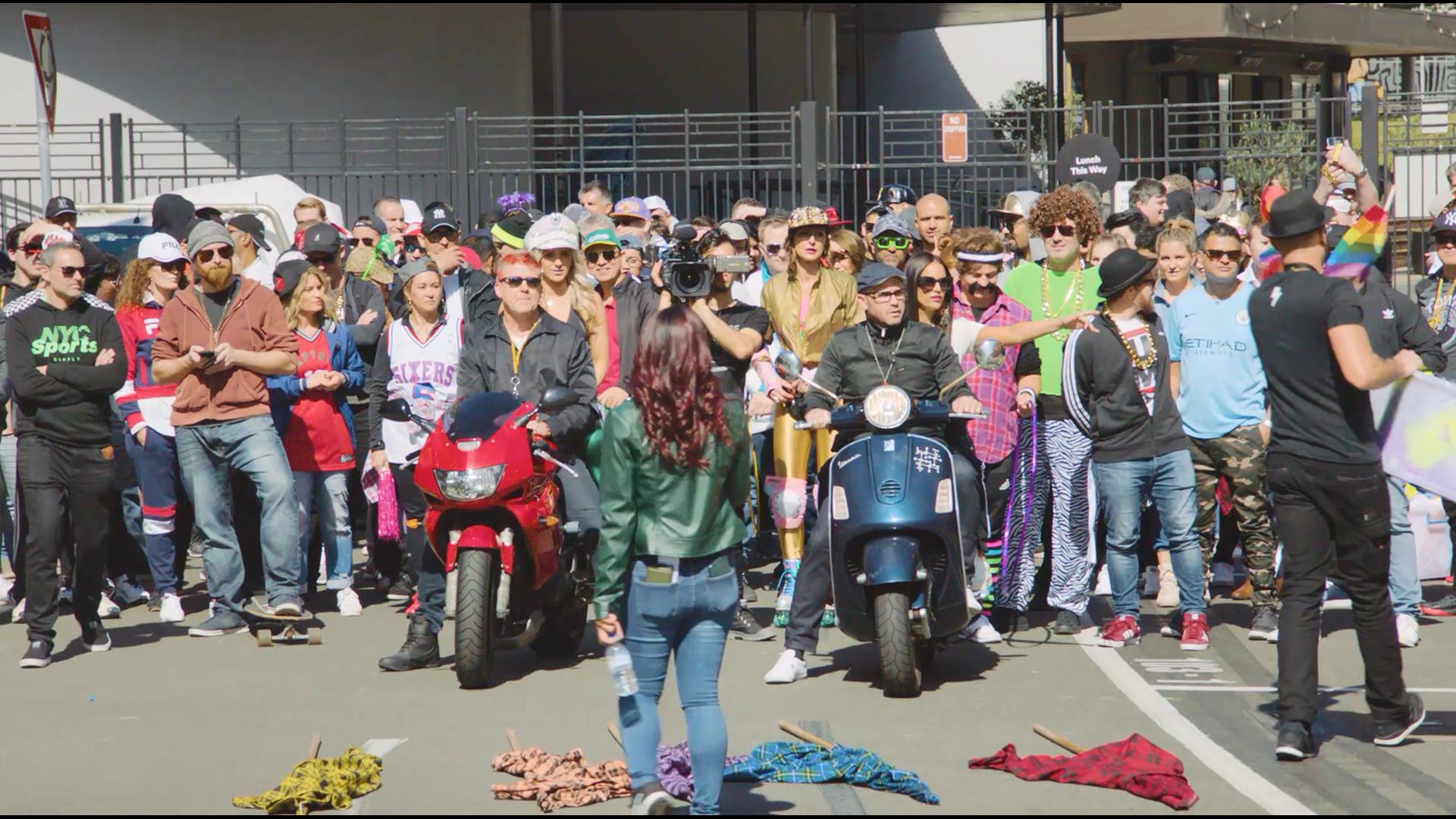 Behind the Scenes - The making of a corporate music video clip "Downtown"