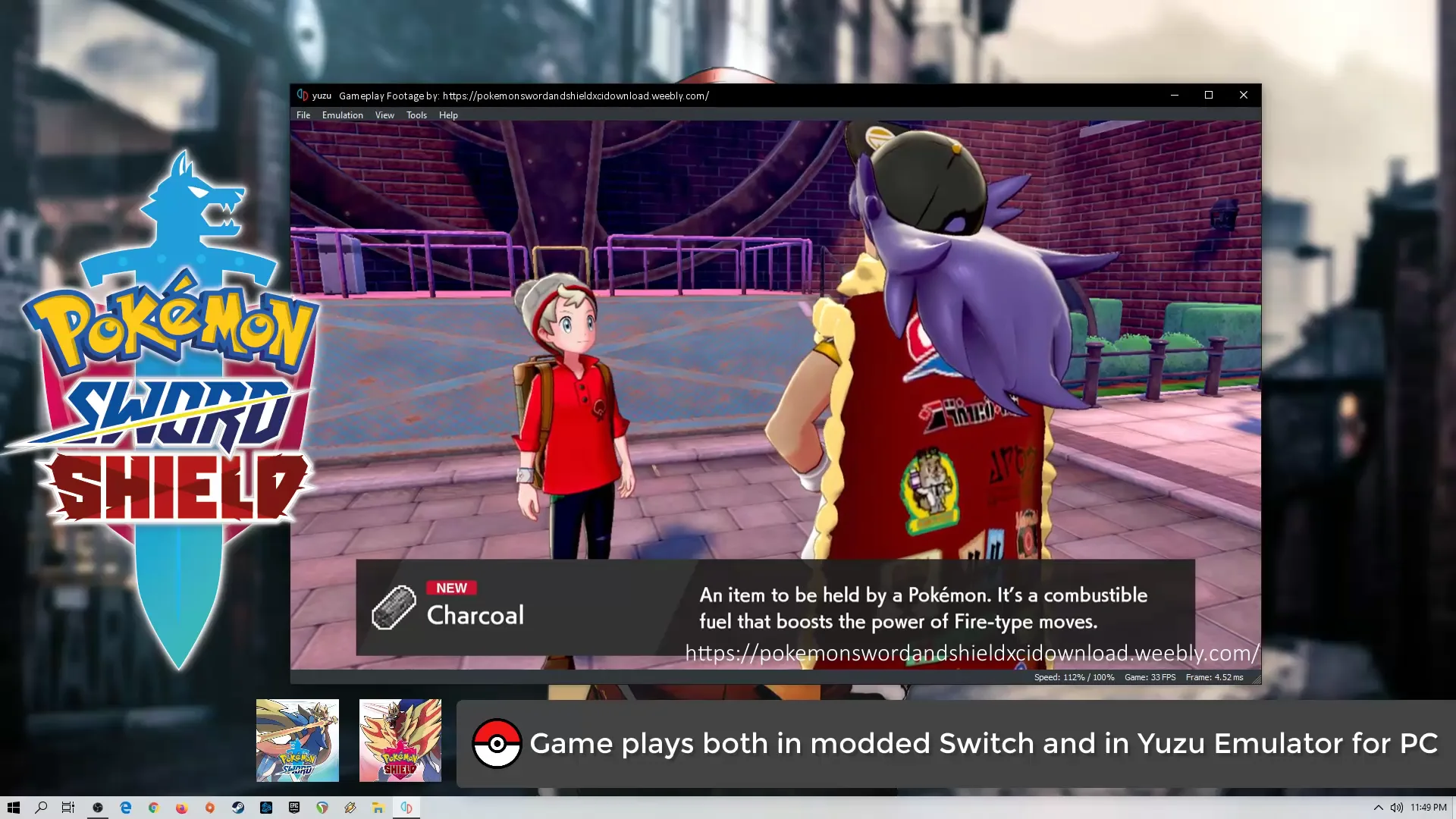 Yuzu Emulator Android New Update! Pokemon Sword And Shield (Switch)  Gameplay 