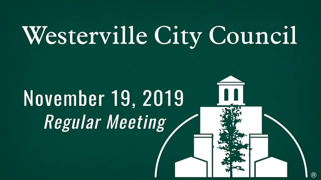 Westerville City Council: Nov. 19, 2019