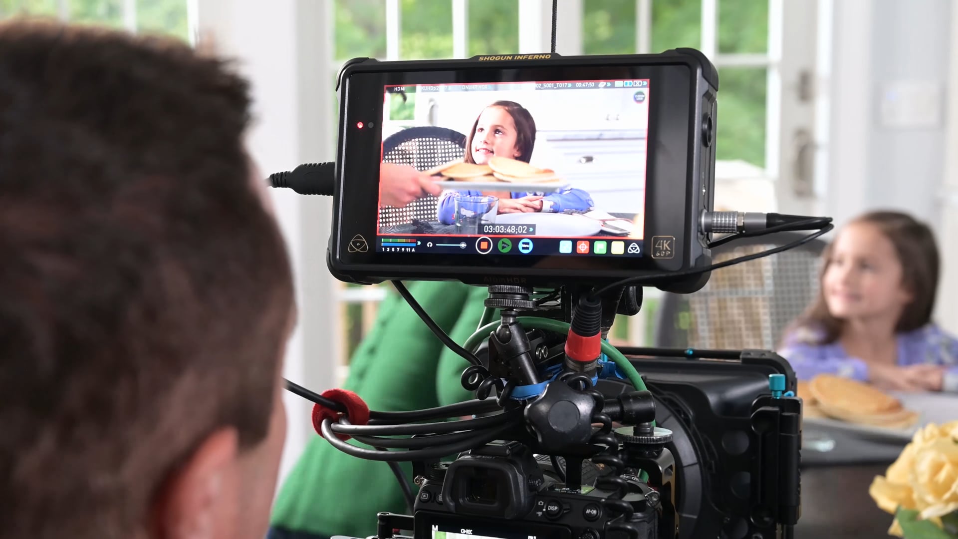 Behind the scenes
