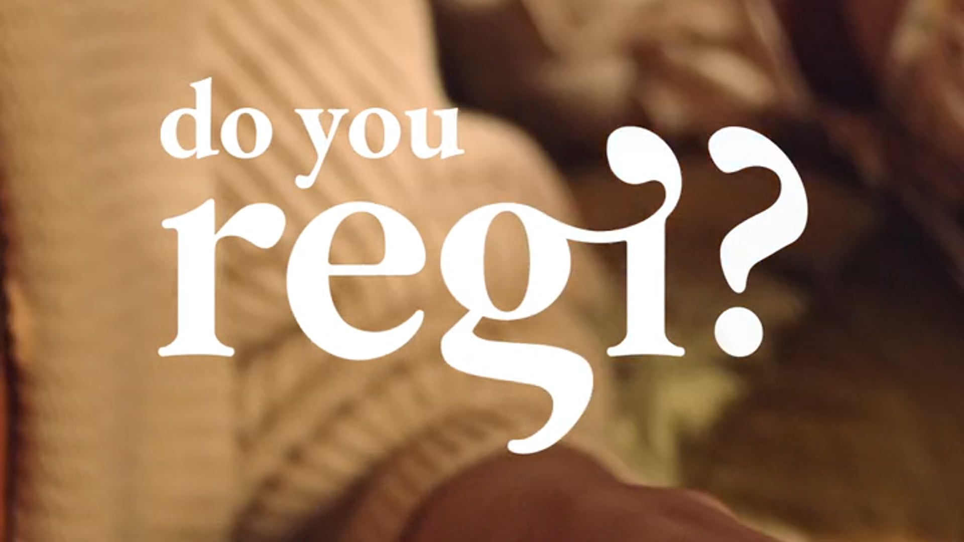 Regi - Do You Regi - Trustworthy