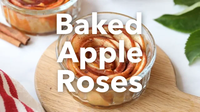 Baked Apple Roses Recipe