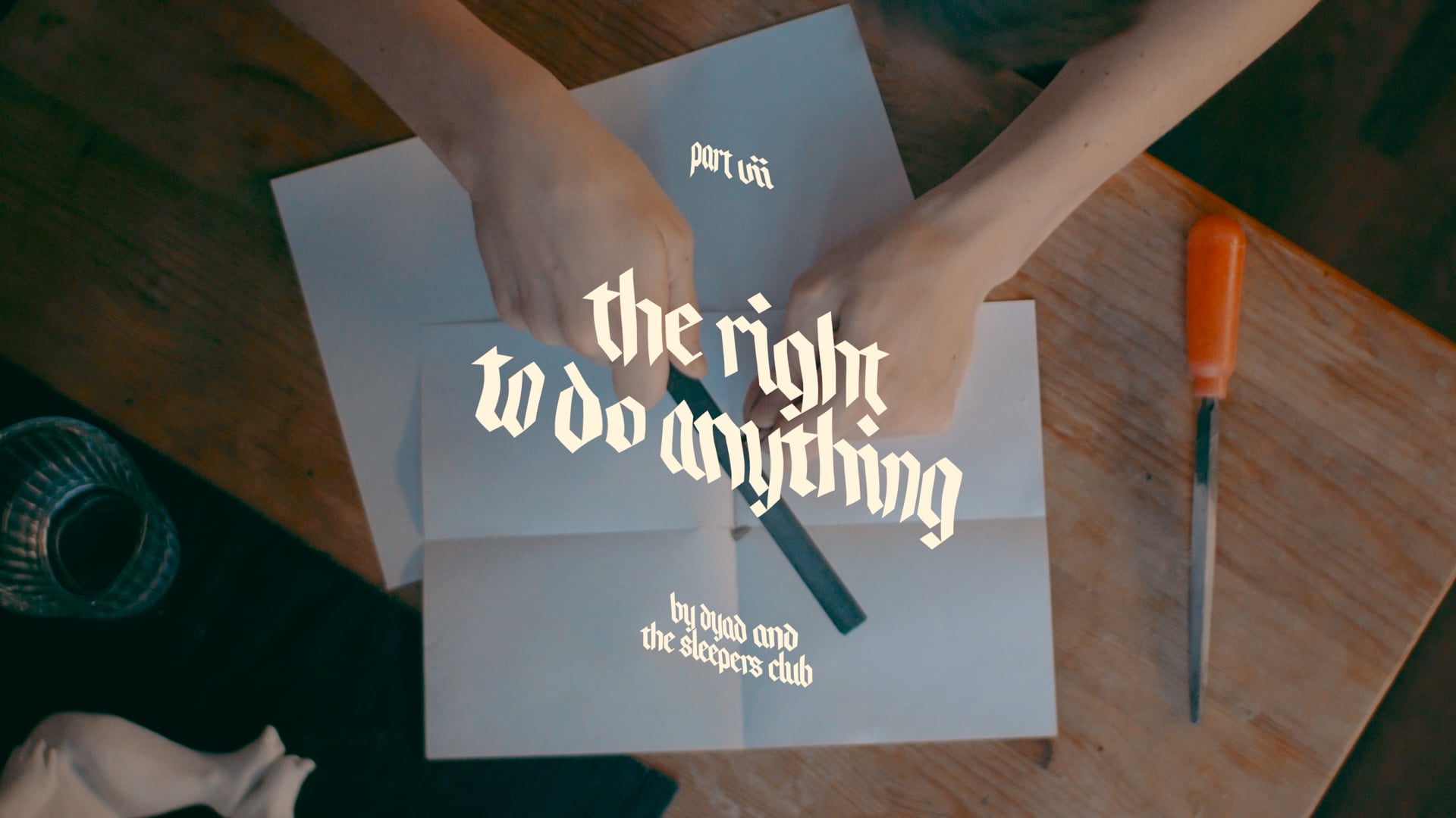 Part VII. The right to do anything