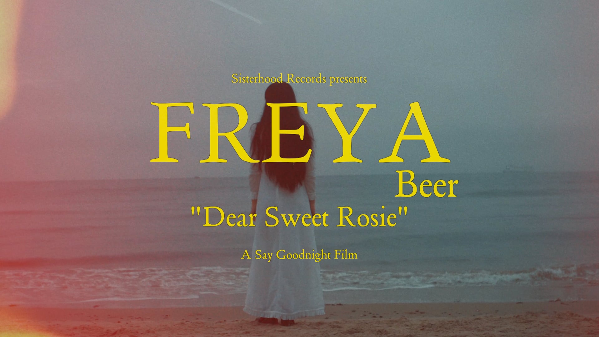 Freya Beer - Dear Sweet Rosie [Official Music Video]
