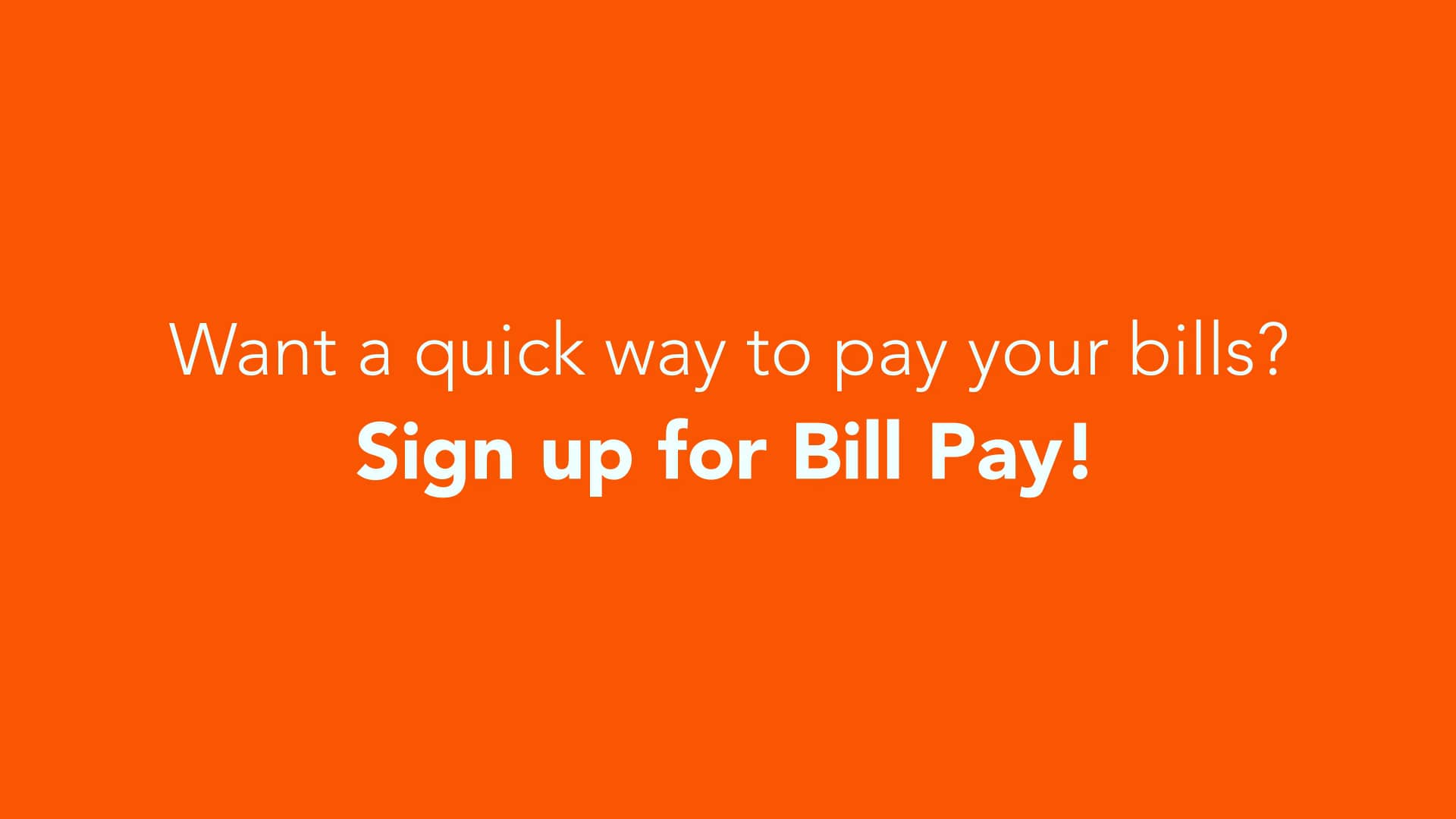 Bill Pay Tutorial on Vimeo