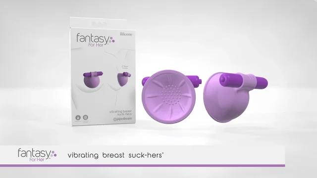 PD4921-12 Vibrating Breast Suck-Hers