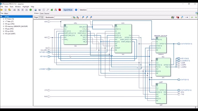 subjektivan Alternativa lotos  How to Quickly Visualize large RTL Designs from Top Level to Block Diagram  View in FPGA/ ASIC Verification on Vimeo