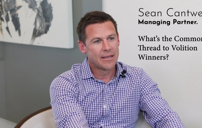 Sean Cantwell What's The Common Thread To The Success Stories At