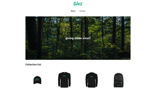 GIVZ Shop-to-Givz Solution Demo: Redemption Experience In GCT On Vimeo