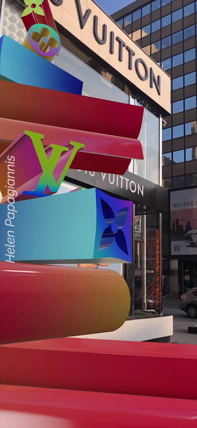 Louis Vuitton Augmented Reality - Vendome - View 1 