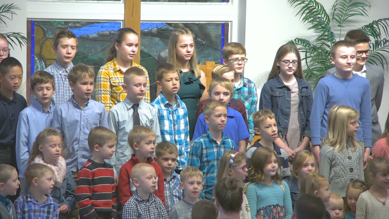Amen and Praise God From Whom All Blessing Flow - Sunday School Choir
