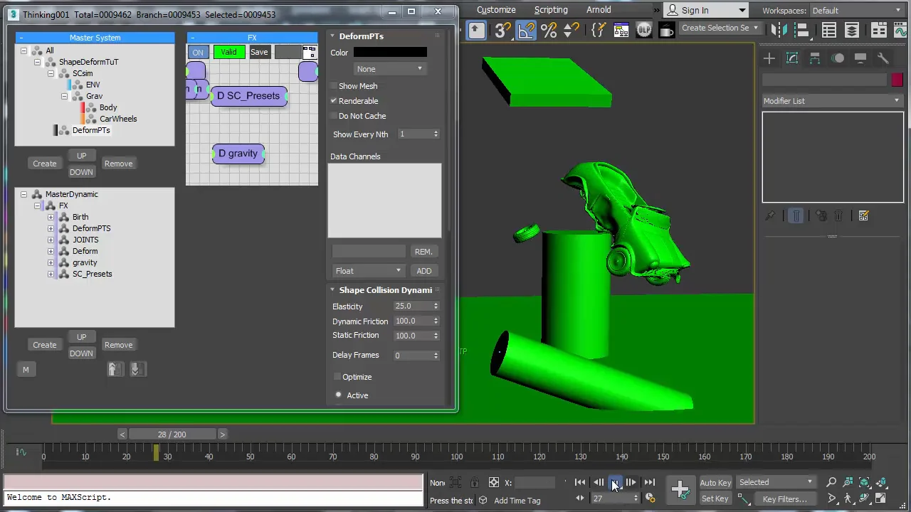 Metal Deform Thinking Particles Tutorial on Vimeo