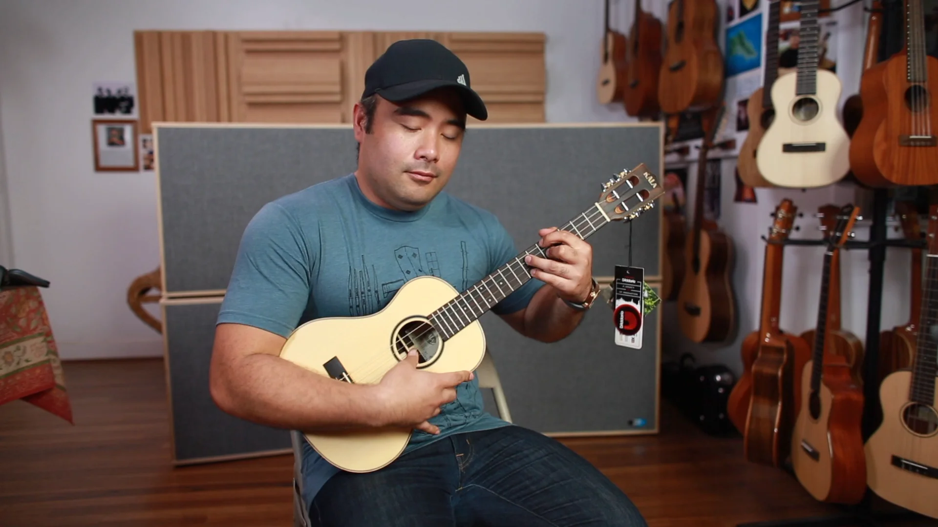 The Ukulele Site | Kala All Solid Spruce/ Ziricote Super Tenor (KA