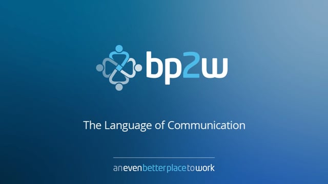De taal van communicatie3 min. 26 sec.