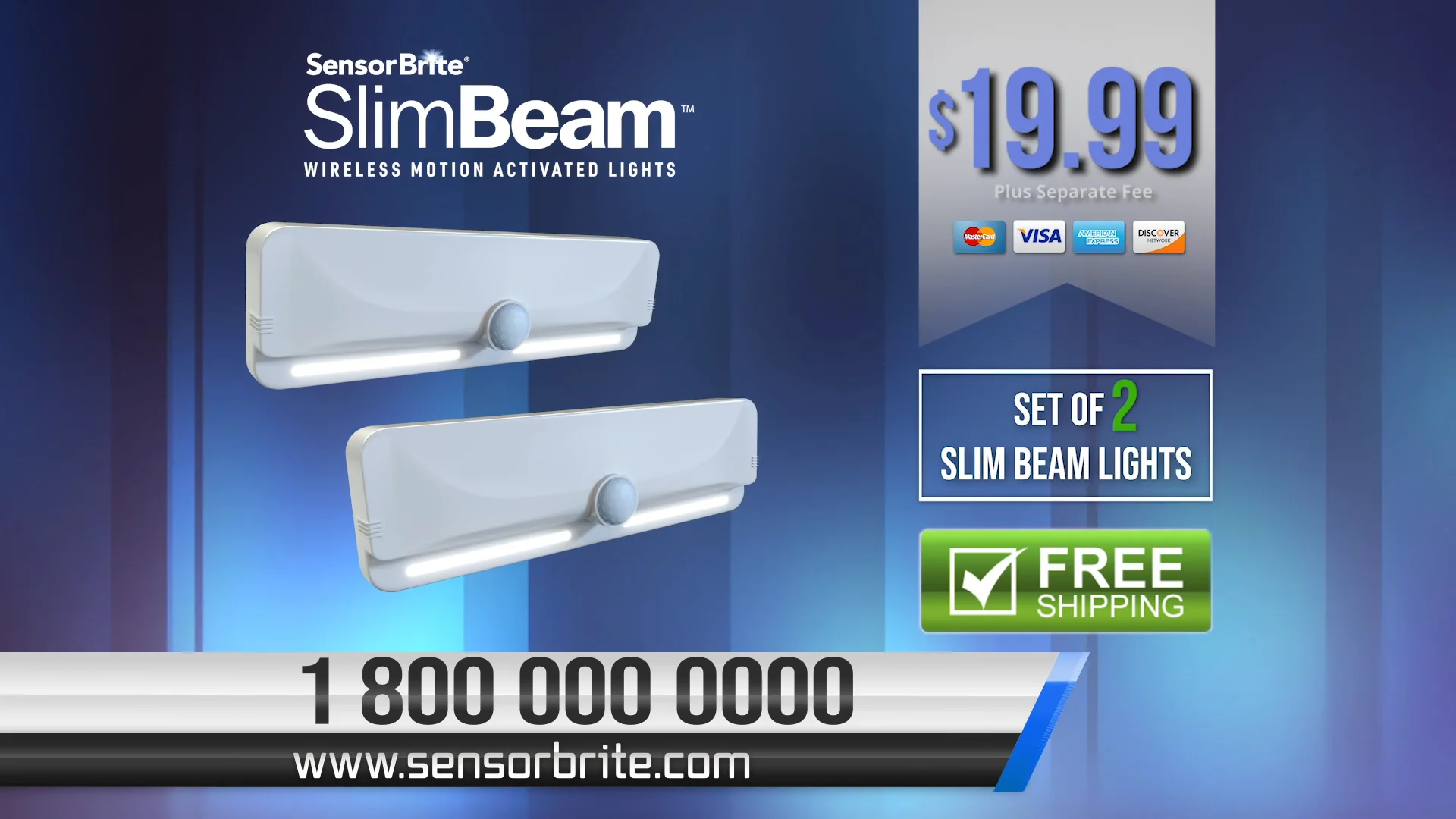 Sensor brite deals slimbeam