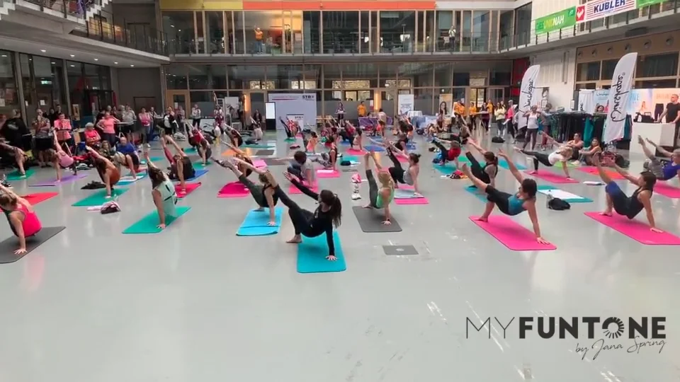 FunTone Flow by Jana Spring. STB Fitness Convention Stuttgart 2019. on