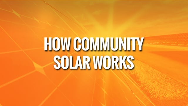 How Community Solar Works